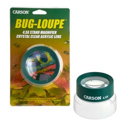 Image for Carson 4.5x BugLoupe Pre-Focused Stand Loupe Magnifier from School Specialty