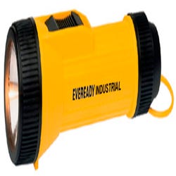 Image for Eveready Heavy Duty Industrial Flashlight, Polypropylene Casing, Yellow, (2) D Battery from School Specialty