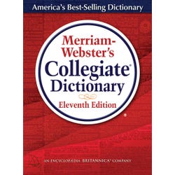 Image for Merriam-Webster's Collegiate Dictionary, 11th Edition, Laminated Hardcover from School Specialty
