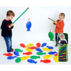 Image for Educational Advantage Giant Fishing A-Z, Ages 2 and Up, Set of 29 from School Specialty