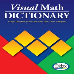 Image for Didax Visual Math Dictionary Paperback Math Book, Grade 5+ from School Specialty