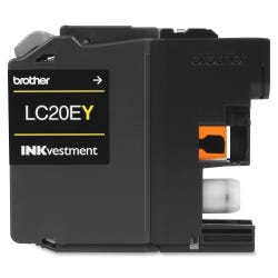 Image for Brother LC20EY Ink Cartridge, 1200 Page Yield, Yellow from School Specialty