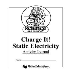 Image for Delta Education Science In A Nutshell Charge It! Static Electricity Student Journals, Pack of 5 from School Specialty