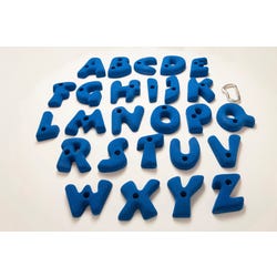 Image for Everlast Groperz Alphabet hand Holds, Set of 26 from School Specialty