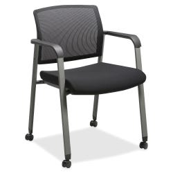 Image for Classroom Select Mesh Back Guest Chair with Casters, 22-7/8 x 22-5/8 x 32-1/8 Inches, Black from School Specialty