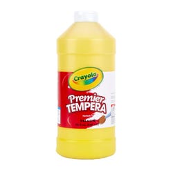 Image for Crayola Premier Tempera Paint, Yellow, Quart from School Specialty