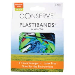 Image for Conserve Plastiband - Configurable Item, Assorted Size, Assorted Color, Box of 200 from School Specialty