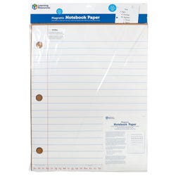 Image for Learning Resources Magnetic Notebook Paper, 22 x 28 Inches from School Specialty
