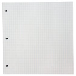 Image for School Smart Graph Grid Paper, 3-Hole Punched, 8-1/2 x 11 Inches, 500 Sheets from School Specialty