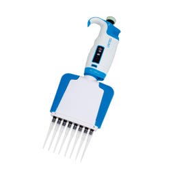 United Scientific Multichannel Micropipettes, 8 Channel, 40 - 300 Microliters, Item Number 2094603