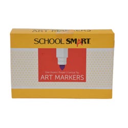 Image for School Smart Art Markers, Conical Tip, Purple, Pack of 12 from School Specialty