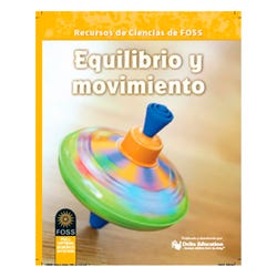 FOSS Third Edition Balance and Motion Science Resources Book, Spanish, Pack of 8, Item Number 1355383