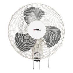 Image for Lorell Wall Mount Fan with Pull Chains, 3-Speed, 110 V, White from School Specialty