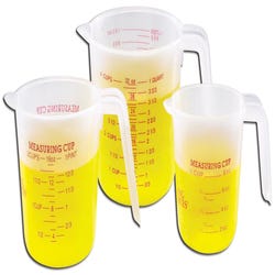 Image for Learning Resources Liquid Measuring Pitchers, Set of 3 from School Specialty