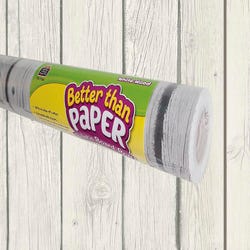 Image for Teacher Created Resources Better Than Paper Bulletin Board Roll, White Wood from School Specialty