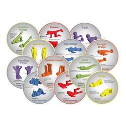 Image for HotSpots Core Exercise Spots, 8-1/2 Inches, Set of 12 from School Specialty