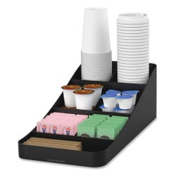 Image for Mind Reader Trove 7-Compartment Coffee Condiment Organizer from School Specialty