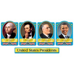 Image for Trend Enterprises Presidents of the United States Design Bulletin Board Set, 52 Pieces from School Specialty