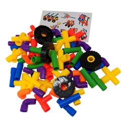 Childcraft Construction Pipes and Wheels Set, 220 Pieces 2134882