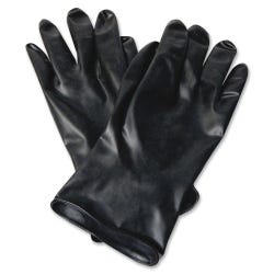 Image for Northern Safety Unsupported Butyl Chemical Protection Gloves, 11 in, Size 10, 13 mil, 1 pair, Black from School Specialty