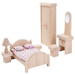 Image for Plantoys Classic Furniture Bedroom Set from School Specialty