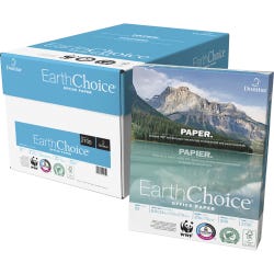 Image for Domtar EarthChoice Copy Paper, 8-1/2 x 11 Inches, White, 5000 Sheets from School Specialty