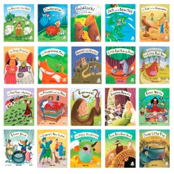 Image for Child's Play Flip Flop Fairy Tales Books, Grades PreK Plus, Set of 16 from School Specialty
