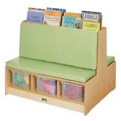 Jonti-Craft Read-a-Round Couch, 42 x 36 x 23-1/2 Inches, Key Lime, Item Number 2100394