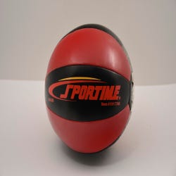 Image for Sportime Strength Medicine Ball, 4-1/2 Pounds, 7 Inches, Red and Black from School Specialty