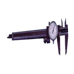 Image for Central Dial Caliper, 0 to 6 Inches, 0.001 Inch Graduation, Stainless Steel, Satin Chrome from School Specialty
