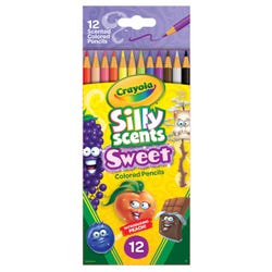 Image for Crayola Silly Scents Colored Pencils, Assorted Colors, Set of 12 from School Specialty