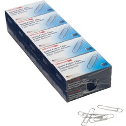 Image for Officemate Steel Standard Paper Clip, Giant, Silver, 10 Packs with 100 Each from School Specialty