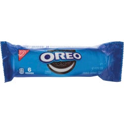 Image for Nabisco Single-Serving Oreo Cookie with Filled Vanilla Cream, 1.8 Ounce Bag, Chocolate, Vanilla, Pack of 12 from School Specialty