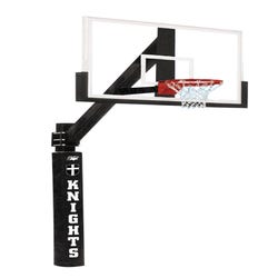 Image for Bison Safe Stuff Wrap-Around Padding For Round Or Square Basketball Poles Up To 5-9/16 In - Black from School Specialty