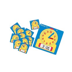 Image for Learning Resources Write and Wipe Clocks Classroom Set, 25 Pieces from School Specialty