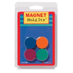 Image for Dowling Magnets Ceramic Disk Magnets, 1 Inch, Assorted, Set of 8 from School Specialty