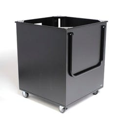 Image for Kingsley DuraLight Book Return Cart, 25-1/2 x 28-1/2 x 31-1/2 Inches, Aluminum, 4 Wheel from School Specialty