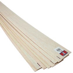 Image for Midwest Products Balsa Sheet, 1/16 x 3 x 36 Inches, Pack of 10 from School Specialty