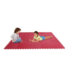 Image for Edushape Puzzle Play Mat Set, 12 x 12 Inches, Red, Set of 25 from School Specialty