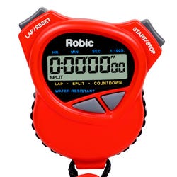 Image for Robic 1000W Dual Stopwatch, Red from School Specialty