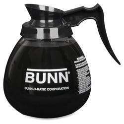 Image for Bunn-O-Matic Pour-O-Matic Decanter for Regular Coffee, 12 Cup, Clear/Black from School Specialty