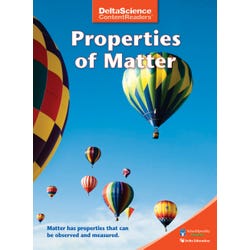 Delta Science Content Readers Properties of Matter Red Book, Pack of 8, Item Number 1278086