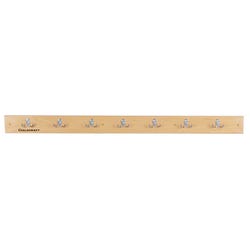 Image for Childcraft Wall Mount Coat Strip, 47-15/16 x 1-7/8 x 4 Inches from School Specialty