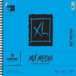 Image for Canson XL Mixed Media Paper Pad, 98 lb, 14 x 17 Inches, 60 Sheets from School Specialty