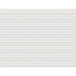 School Smart Skip-A-Line Ruled Writing Paper, 3/4 Inch Ruled Long Way, 11 x 8-1/2 Inches, 500 Sheets 085212