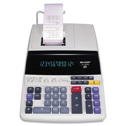 Image for Sharp EL-1197PIII 12-Digit Heavy-Duty 2-Color Printing Calculator from School Specialty