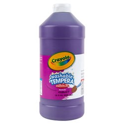 Image for Crayola Artista II Washable Tempera Paint, Violet, Quart from School Specialty