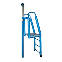 Image for Jaypro Steel Tubing Frame Adjustable Referee Stand, Blue from School Specialty