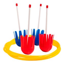 Image for Champion Lawn Toss Darts and Target Set, Assorted Color, Set of 8 from School Specialty