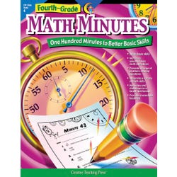 Image for Creative Teaching Press Math Minutes, Grade 4 from School Specialty